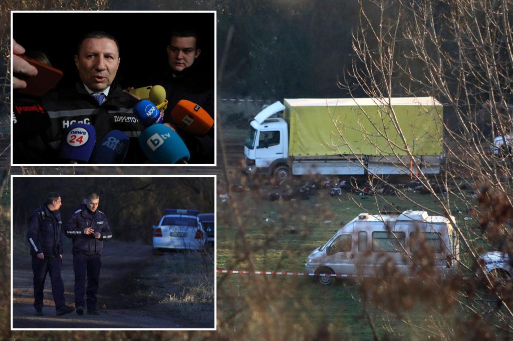 Bodies of 18 migrants found in abandoned truck in Bulgaria